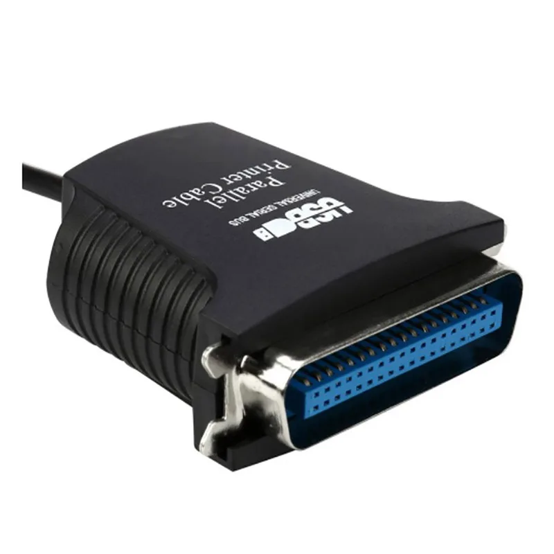 USB 2.0 to 36 Pin Parallel IEEE 1284 Printer Cable Adapter Lead Bidirectional Parallel Interface Port For Computer PC Laptop