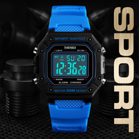 SKMEI 1496 montre homme Outdoor Sport Watch Men Digital Watches  5Bar Waterproof Alarm Clock Fashion Military Men Digital Watch