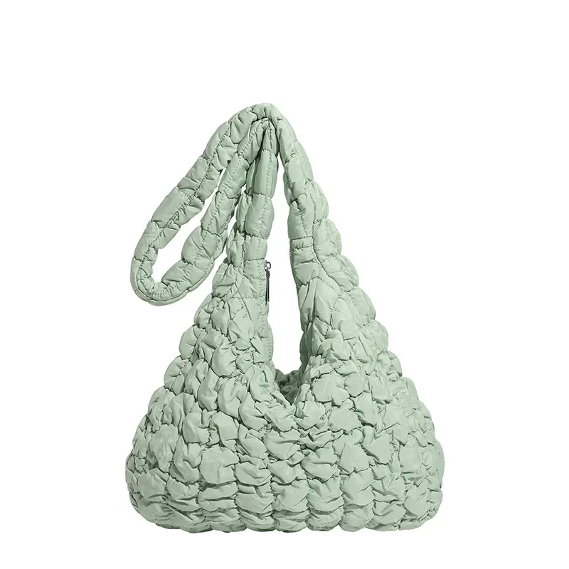 2025 شتاء جديد إمرأة سعة كبيرة حقيبة كروسبودي المتخصصة ريترو ستايل تخفيف حقيبة كتف أسفل السترات موضة عادية #4