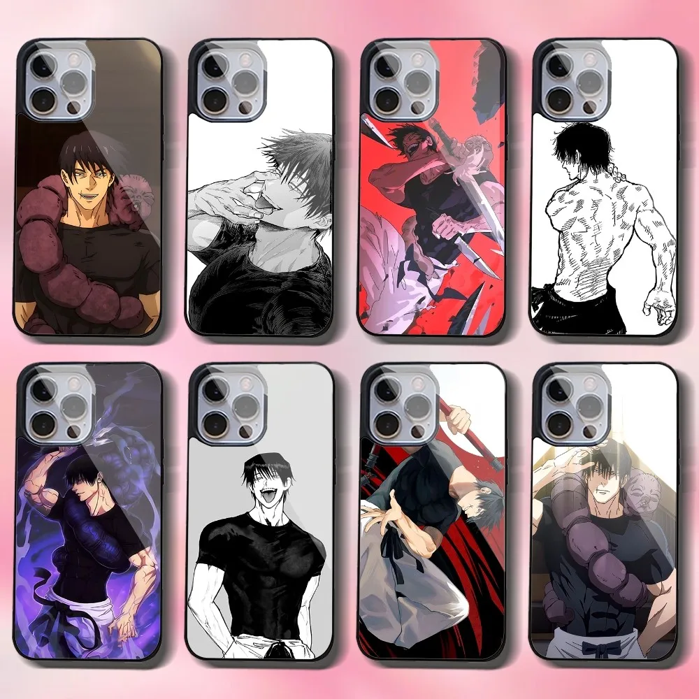 Toji Fushiguro Jujutsu Kaisen PhoneCaseFor IPhone 16 15 14 13 Pro Max 11 12 Mini Alex Mirror For Magsafe Wireless Charging Cover