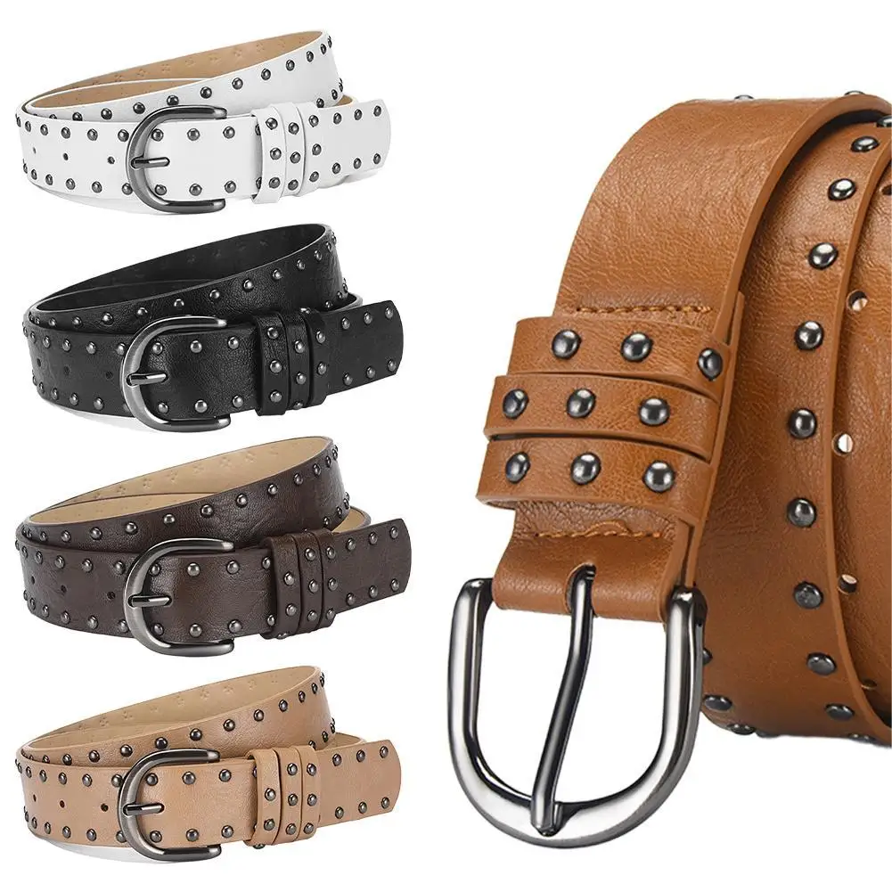 الاتجاه برشام حزام معدني الهرم حزام للرجال النساء فاسق حزام البنطال الجينز القوطية الظلام نمط شخصية أحزمة للجنسين