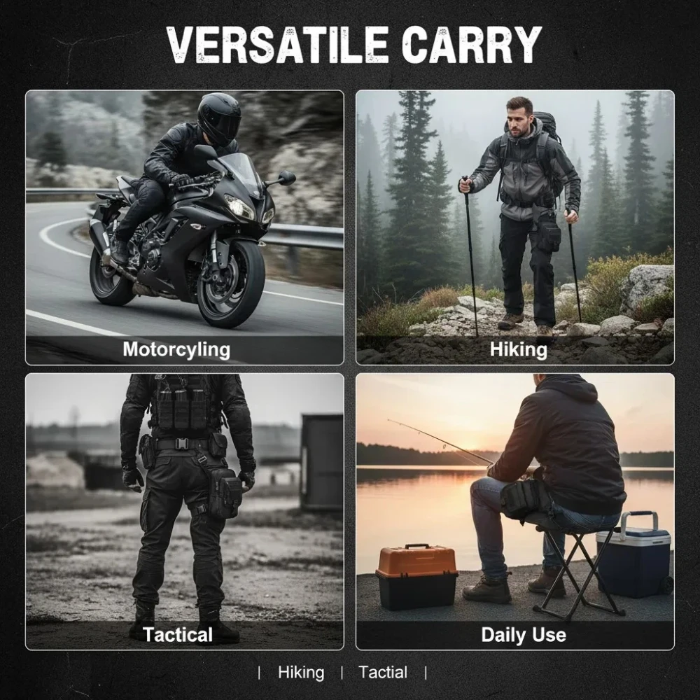 Motosiklet Uyluk Kemeri Bel Ça - Tactical Belt Rigger incelemesi ve fiyatı