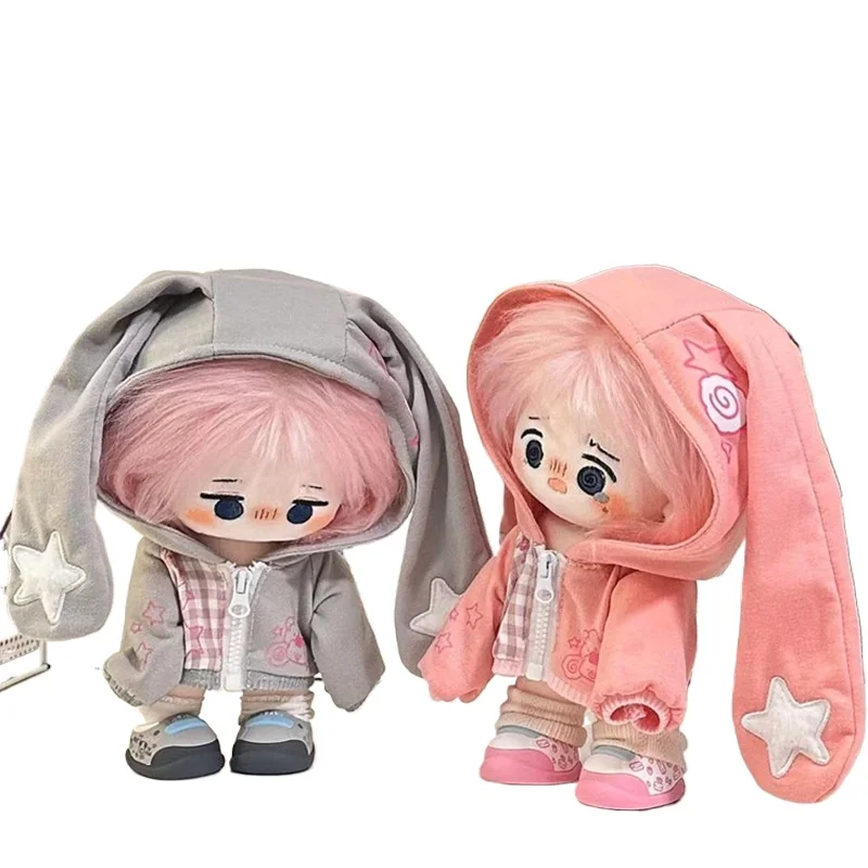 

Кукла 20 см, свитер с длинными ушками, супер милая модная одноточечная модель, милая детская одежда, поза, моделирование, артефакт, подарок для мальчиков и девочек