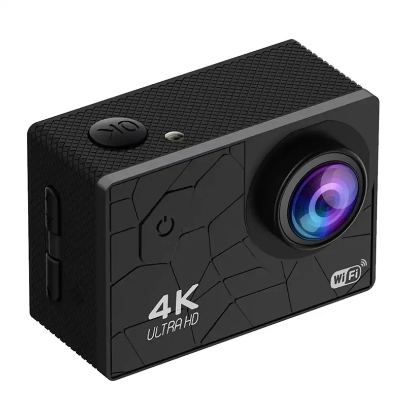 

4K WIFI IP68 Водонепроницаемая цифровая камера для дайвинга на открытом воздухе F2.0 с большой диафрагмой и циклической записью, спортивная камера с защитой от сотрясений