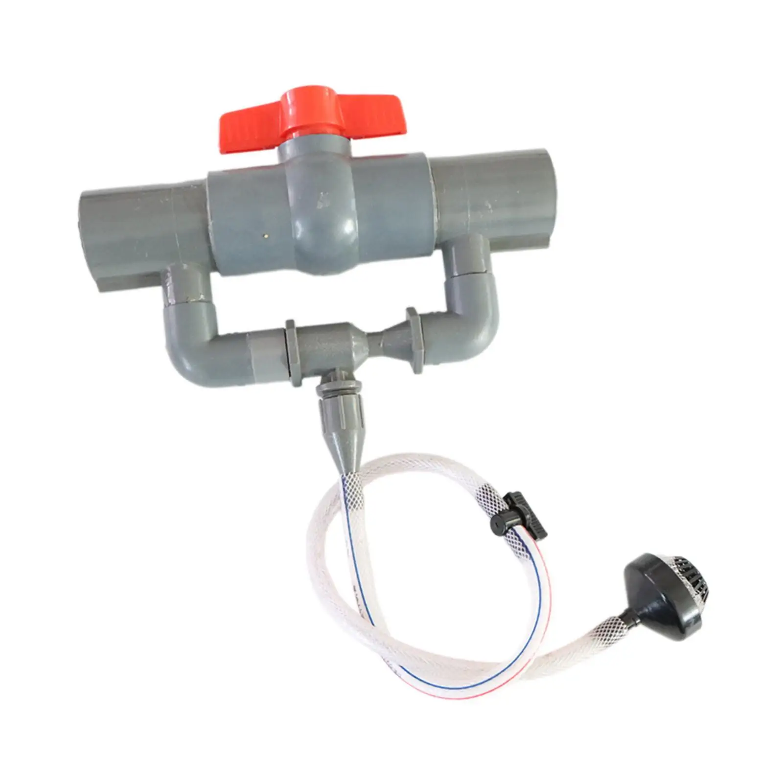 Drip Irrigation Kit with Venturi Injector Fertilizer Feed PP Construction Threaded Fittings Garden Use