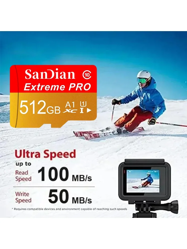 Karty pamięci Elite SD 64GB 128GB 32GB, karty TF, karta pamięci Micro TF SD V60 do kamery osobistej/komputera/stacjonarnego/telewizora Smart TV/konsoli do gier — 2