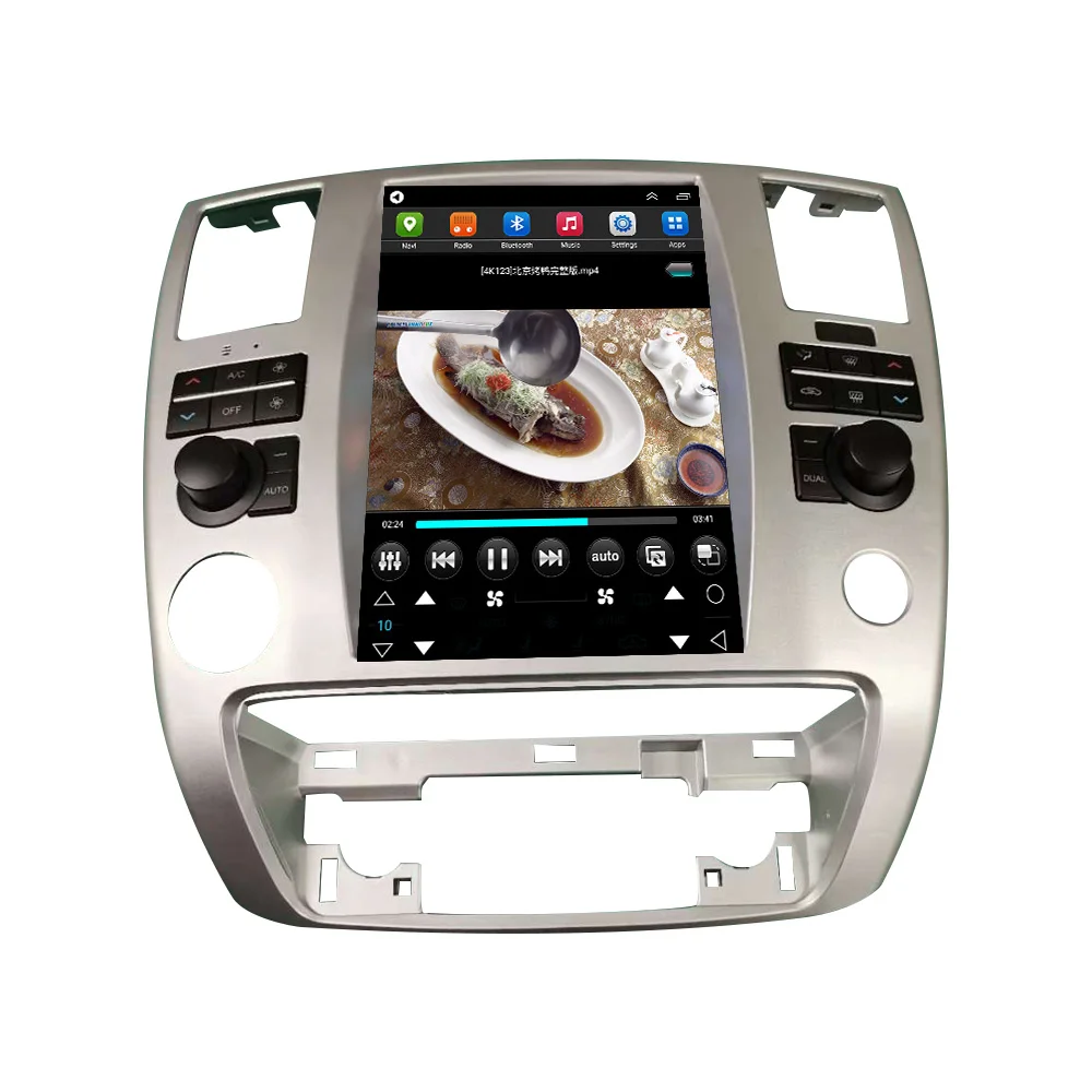 Android 12 Car Radio Multimedia Player For Nissan Patrol Armada Infiniti QX56 2006 - 2012 GPS Navigation Auto Stereo Head Unit