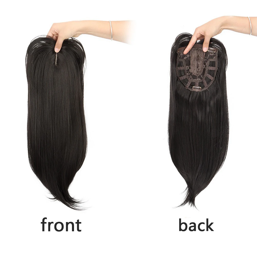 50cm Synthetic Wig  Long Straight Wig with Bangs for Day Paty  Wig Heat Resistant Fiber for Women
