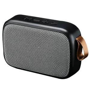 Wireless Mini Bluetooth Speaker with Fabric Design, TF Card Support, 3D Stereo Sound, Designed for Outdoor Use