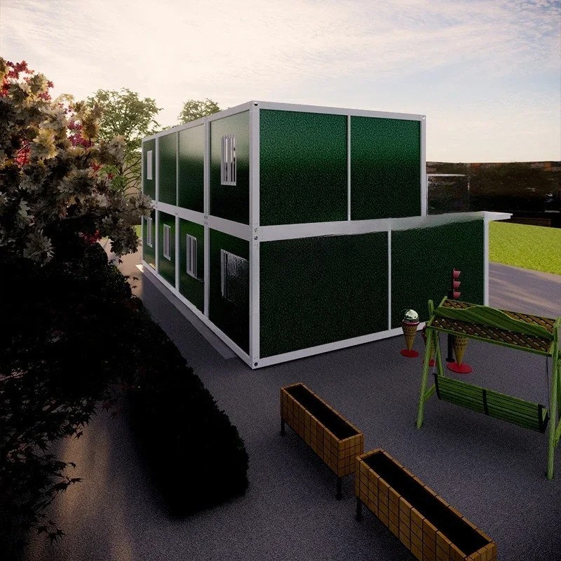 Construction site living fast LCL room Temporary house Double-layer activity room Dormitory living activity board room