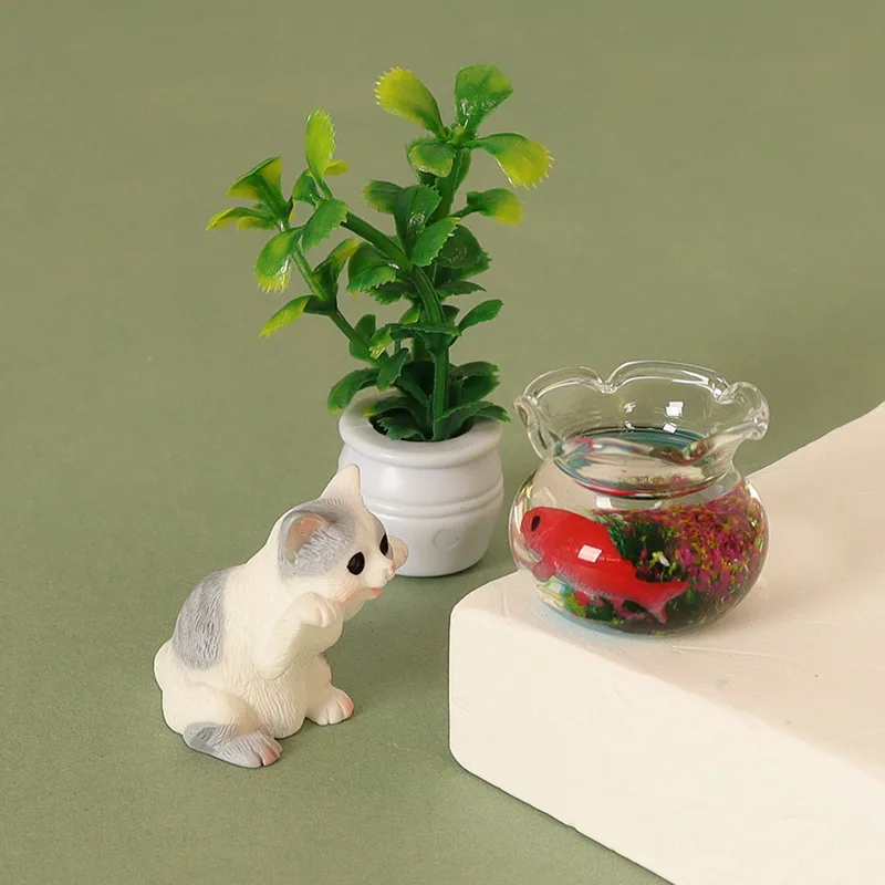 Bezauberndes Mini-Aquarium – perfekte Mikro-Landschaftsdekoration – Erstellen Sie eine bezaubernde Wasserpräsentation für Ihre Mikrolandschaft – Detail 1