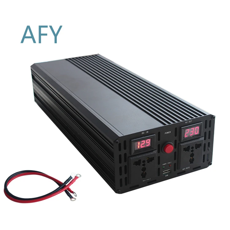 High Efficiency 12V 24V 110V 220V DC AC 0.5kW 1kW 2kW Pure Sine Wave Off Grid Solar Inverter for Air Conditioner for Home for