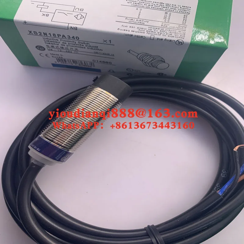 Novo interruptor do sensor de proximidade XS218BLNBL10C