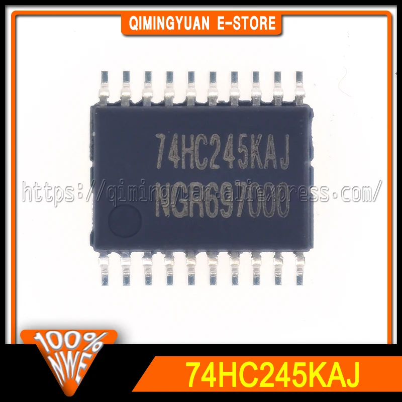5~100PCS/LOT 74HC245KAJ 8-bit bidirectional bus transceiver  TSSOP-20 100% New Original In Stock