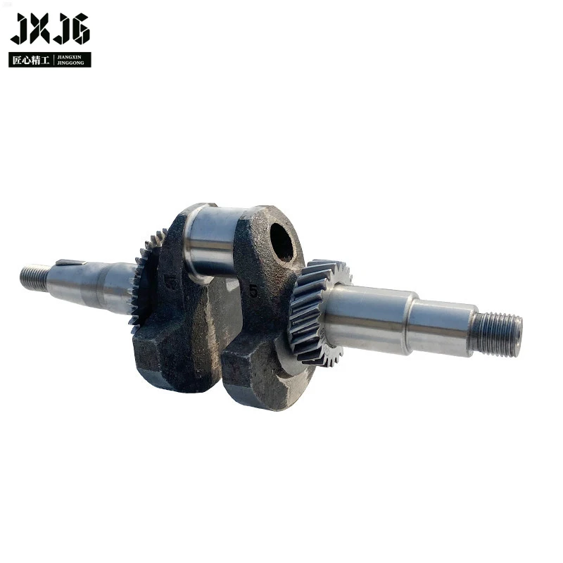 XMSJ Threaded Crankshaft Assembly for 168F 170F GX160 Engine 2 Inch 3 Inch Agricultural Irrigation Water Pump Crank Shaft