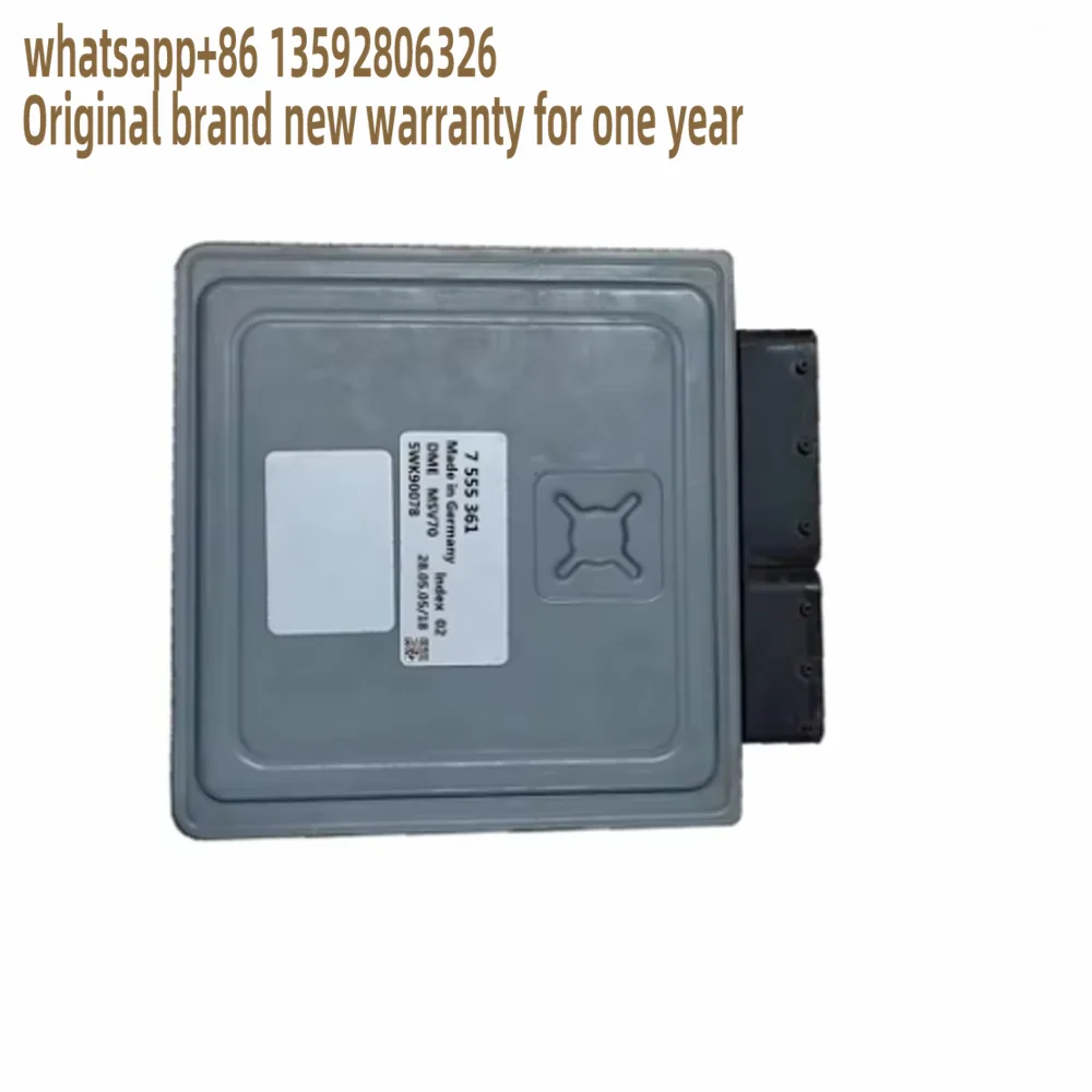 

5wk90078 7555361 Original Engine Ecu Board Electronic Control Unit Dme Msv70 Fit For Bmw