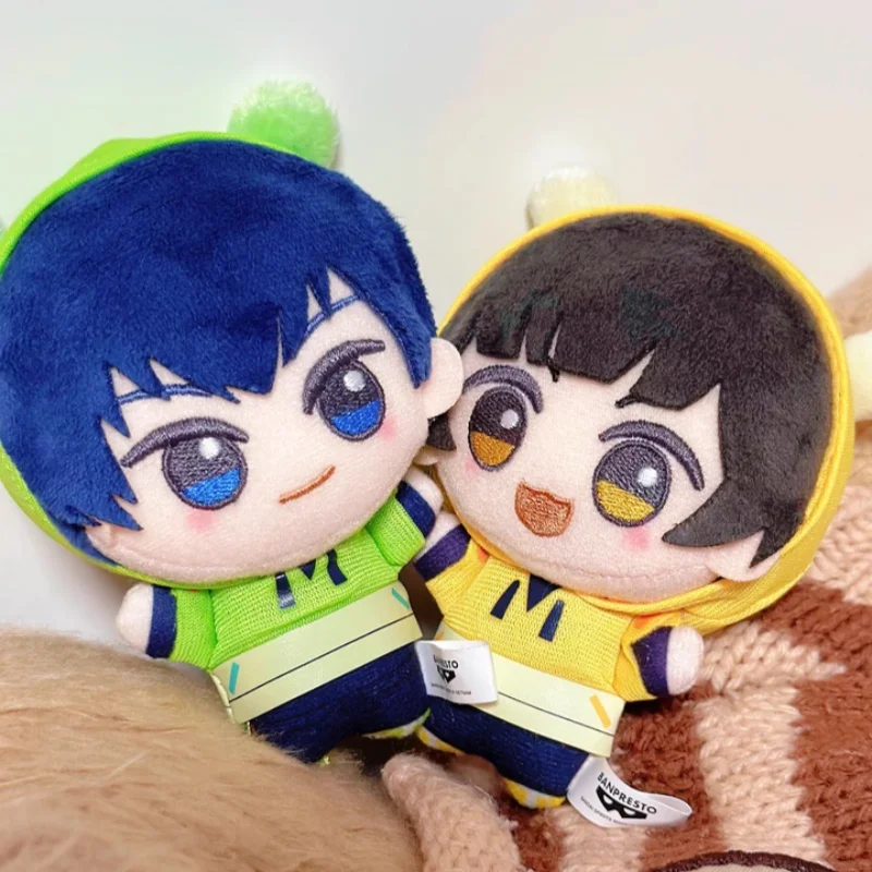 

Genuine Bandai Blue Lock Casual Bunny Series Vol.1 & Vol.2 Isagi Yoichi Nanase 11cm Cute Doll Fluffy Plush Charm Keychain Gift