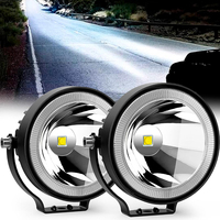 3.5 Inch Round LED Pod Lights 30W 12V 24V 48V LED Spotlight Off Road/Driving/Fog Lights For Truck Car ATV UTV Boat Motorcycle