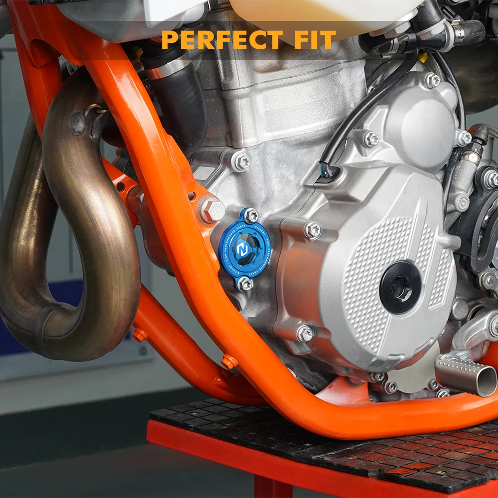 (EU-Lager) Für KTM SXF 450 2009-2025 Motorölfilterdeckel SX-F 350 EXC-F 350 EXC-F 450 EXC-F 500 Für Husqvarna FE 450 – Detail 6