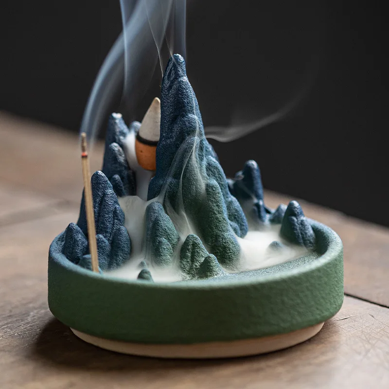 Retro thousands of miles of rivers and mountains aromatherapy stove ornaments