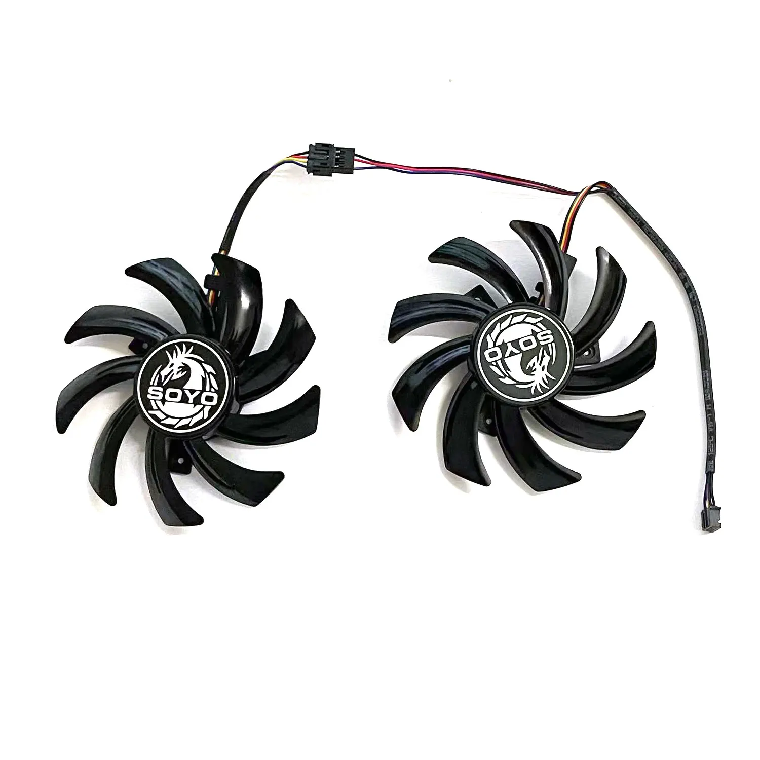 

85MM 4PIN FDC10H12S9-C T129215SU suitable for SJS RX 6600 8G SOYO AMD Radeon RX 6600 XT graphics card