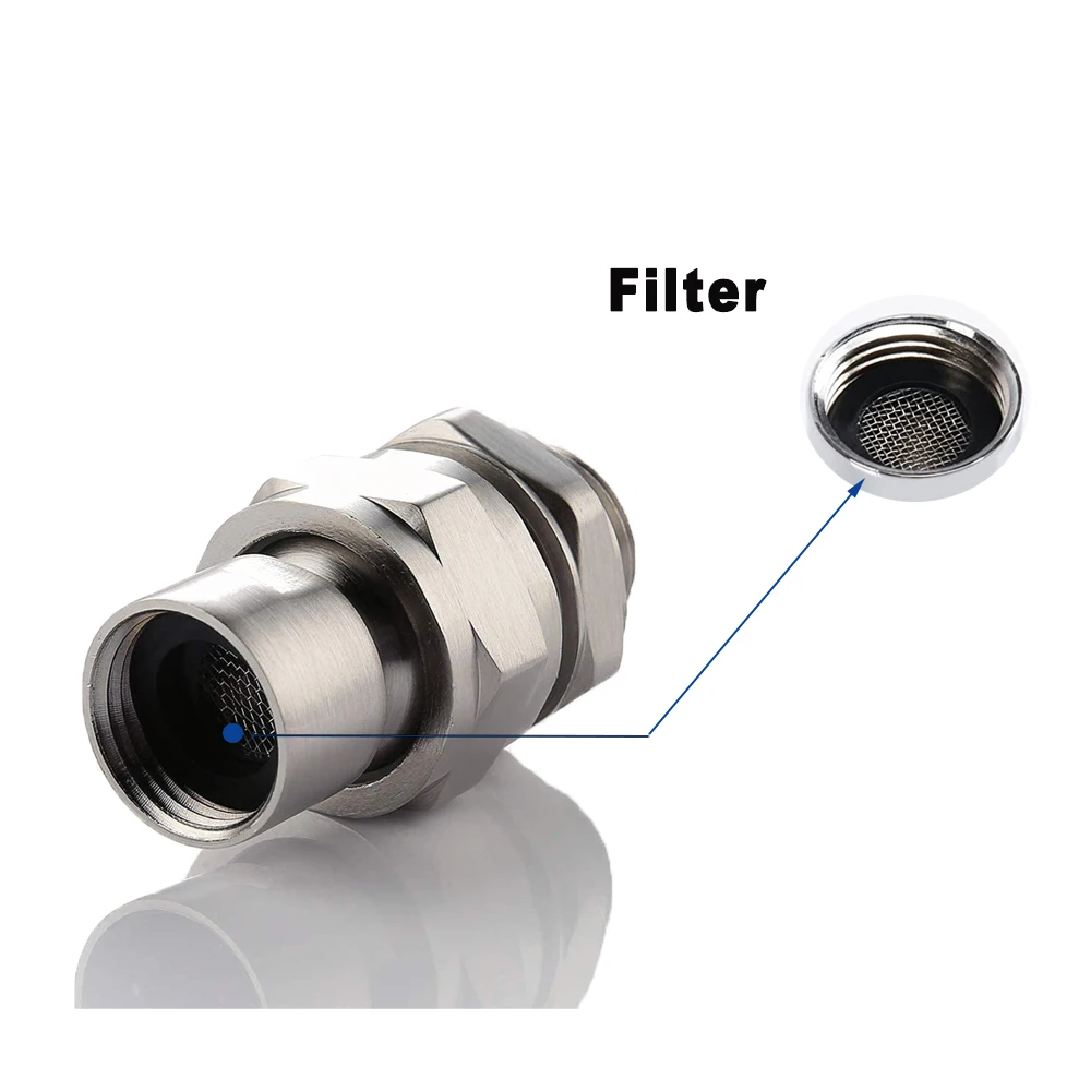 360° Universal Rotating Adapter Rainfall Shower Head Ball Joint Hardware Head Shower Adjustable Angle Swivel Connector Accessory