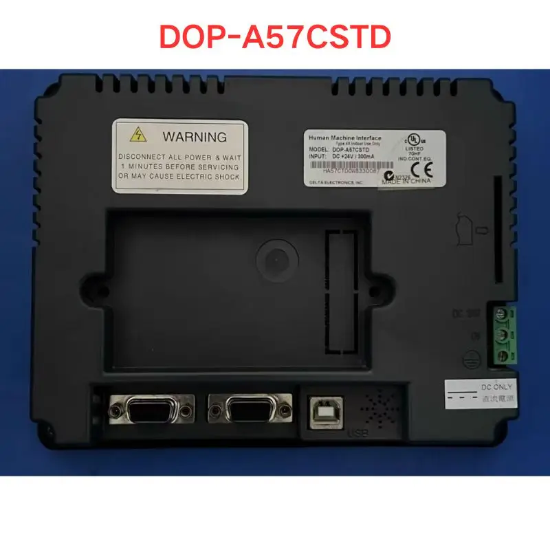 Used OEM disassembled parts DOP-A57CSTD touch screen Functional test OK