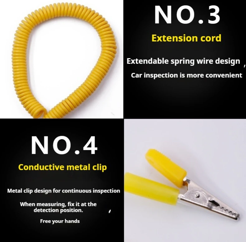 Outils de Diagnostic, testeur de Circuit de voiture, sonde de Test, lampe 6V-24V, système d'éclairage, stylo de Test de tension, détecteur de véhicule en cuivre