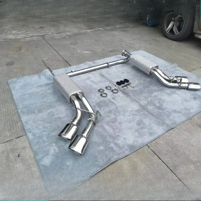 W464 2.0T G350 exhaust pipe modified head section middle and tail section valve exhaust sound wave