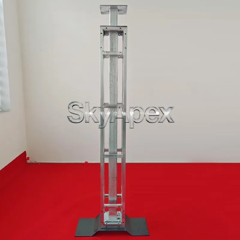 Hand Crank Truss Lifting Support Tower Galvanized Tube Frame For Wedding Stage Background  Advertising Display Installation
