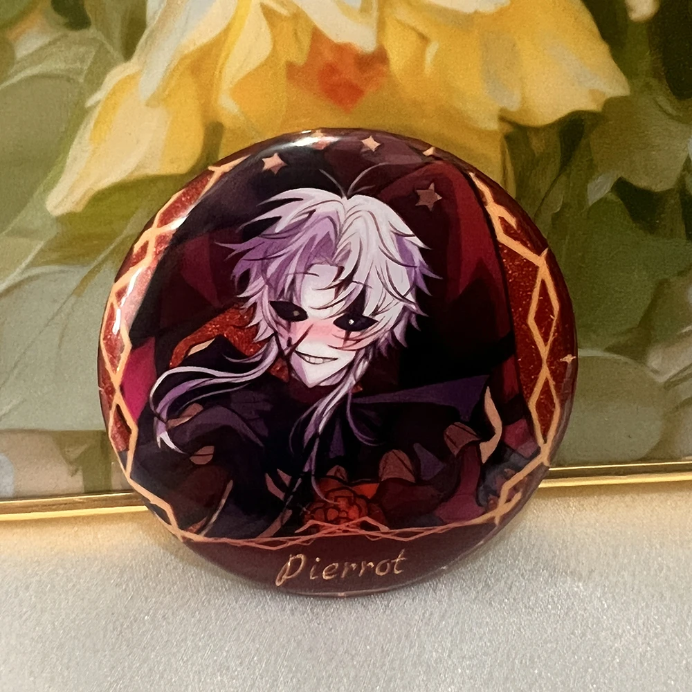 The Freak Circus Pierrot Harlequin Anstecknadeln Cosplay Anime Spiel Gruselige Clown-Pins Halloween Party Kostüme Requisiten – Detail 3