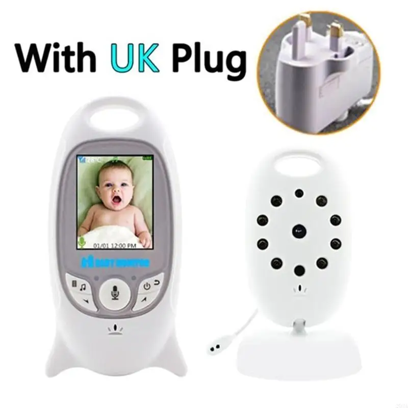 VB601 Wireless Digital Baby Monitor for Bebe Caregiver Night for Vision Camera 5inch LCD Color Screen Device 203a