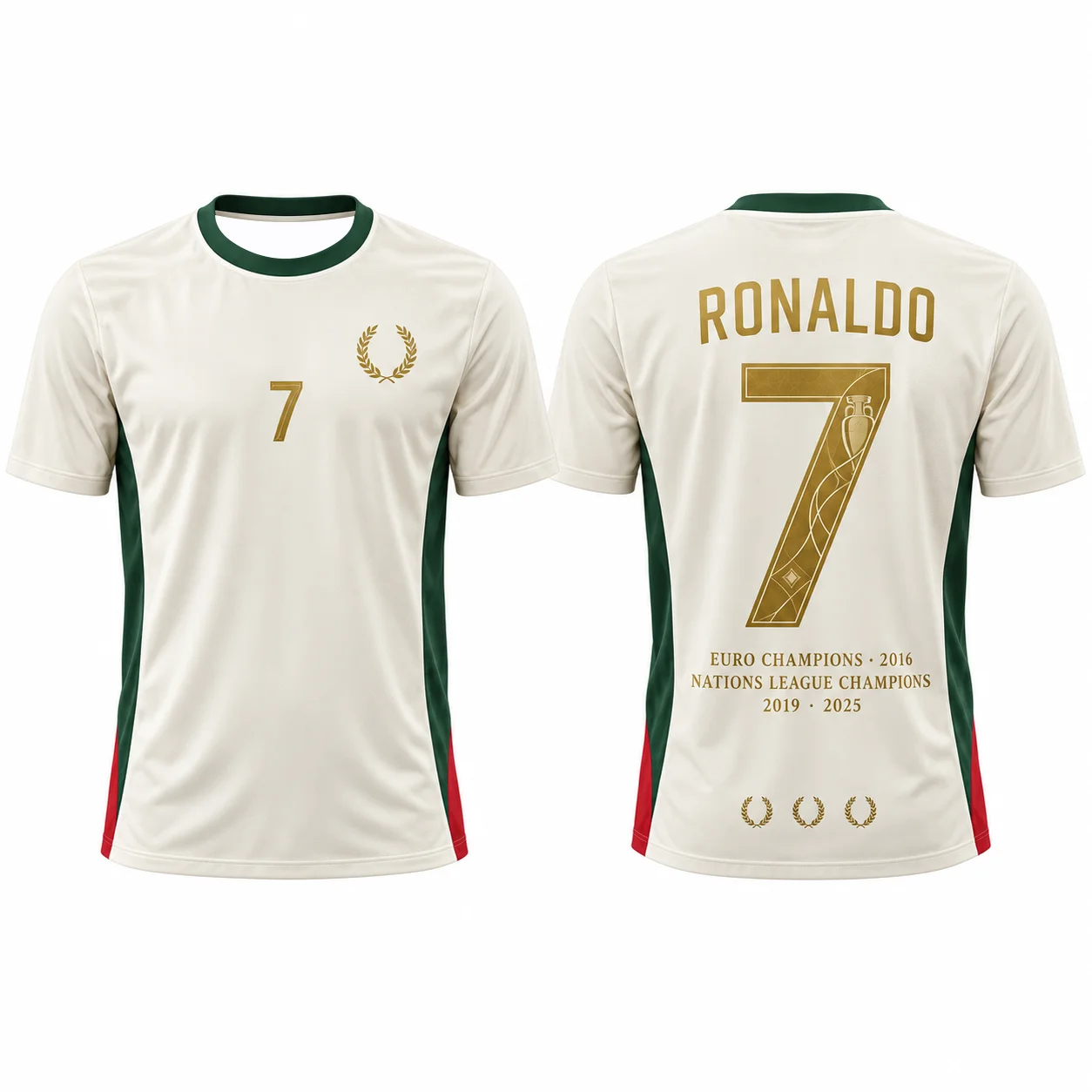 CR7 Legacy Collection Jersey Ronaldo 7 Football Shirt Men Portugal Real Madrid Manchester United Tribute Soccer Jersey Fan Gift