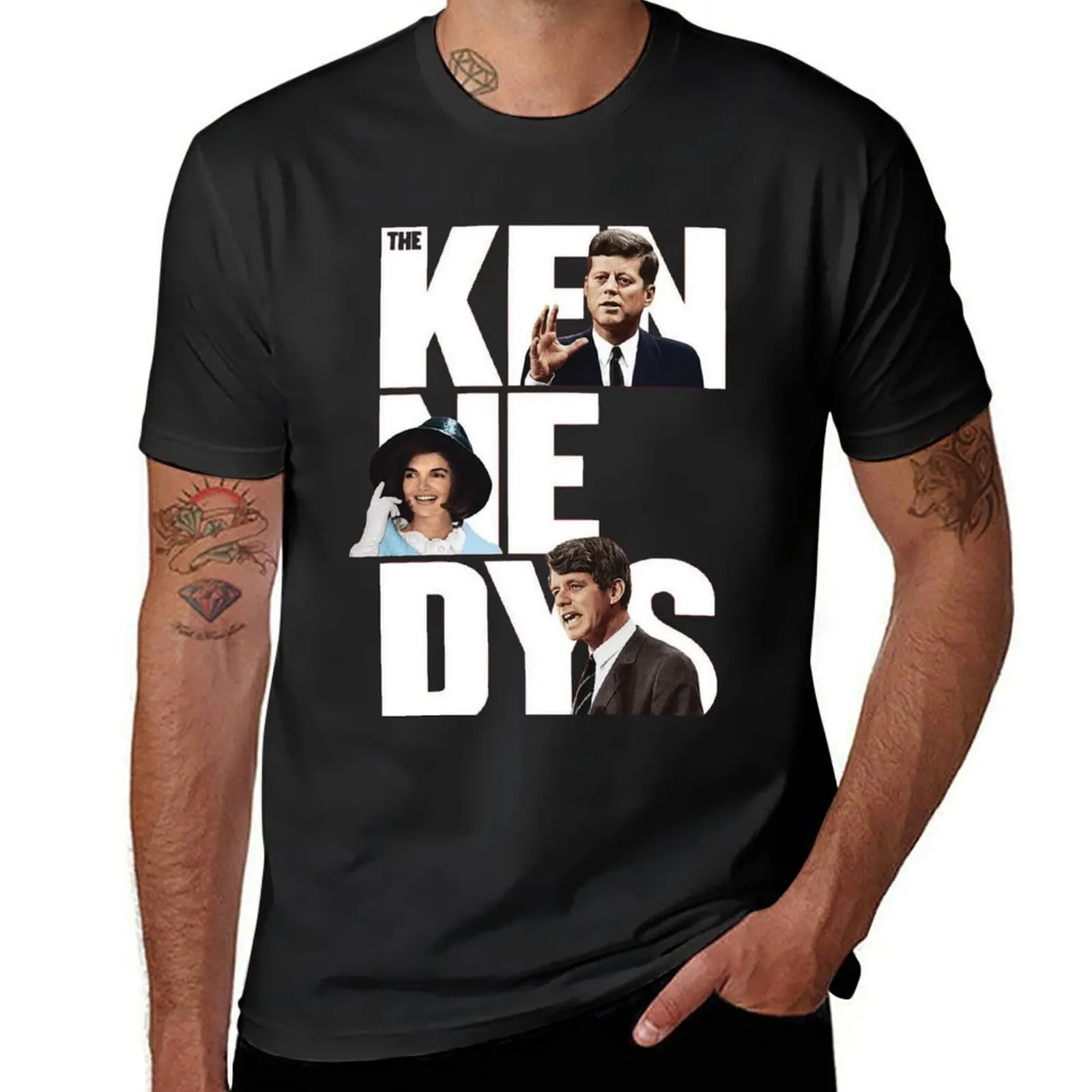 The Kennedys American Dynasty T-Shirt customizeds boys animal print sports fans shirts graphic tees T-shirt men