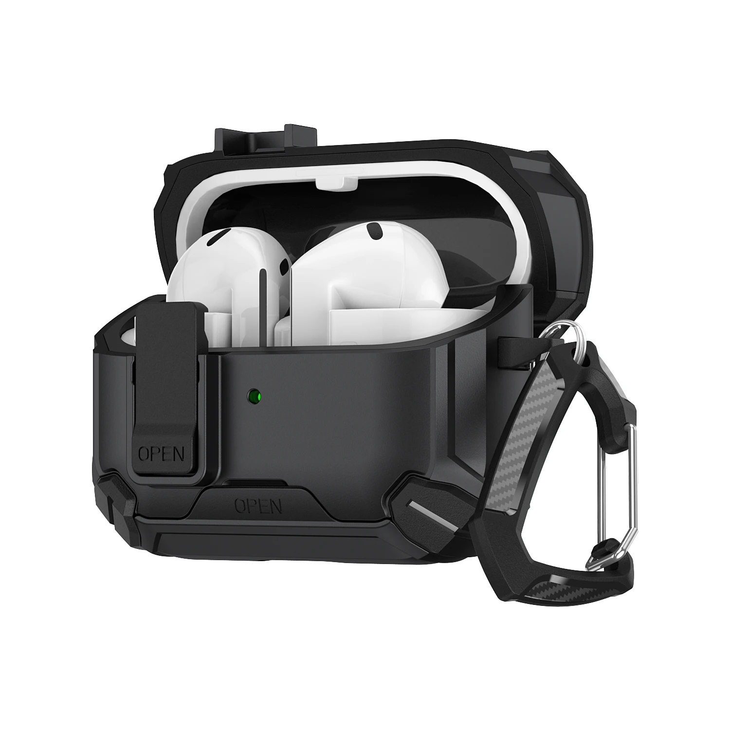 Compatibel met de Samsung Galaxy Buds 3 Pro oplaadcase / Buds3 FE / Buds 3 oordopjescase met een veiligheidssluiting.