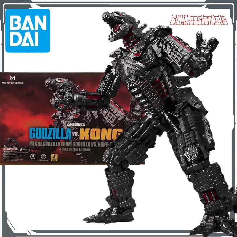 

Bandai Original Action Figure S.H.MonsterArts MECHAGODZILLA Final Battle Edition Action Figure Toys for Boys Gift Collectible