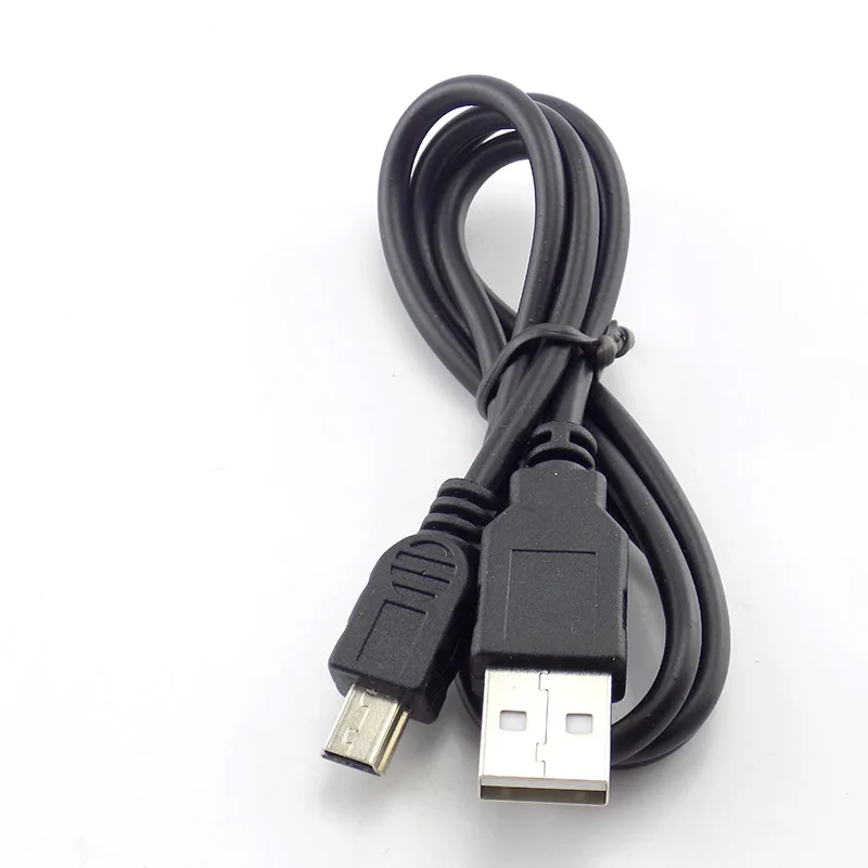 High-speed USB 2.0 Naar Mini USB 5-Pin Sync Kabel Data Opladen Power Verlengsnoer Connector splitter Voor MP3 MP4 D5