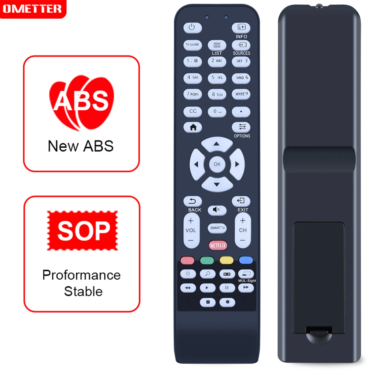 RC1994710/01 Replace Remote for AOC Smart TV 398GR08BEAC01R LE32D5542 LE43D5542