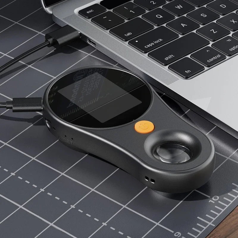 Children's Magnifiers Mini Portable Optical Microscope Handheld Student Experiment Science Magnifiers Multifunctional Magnifier