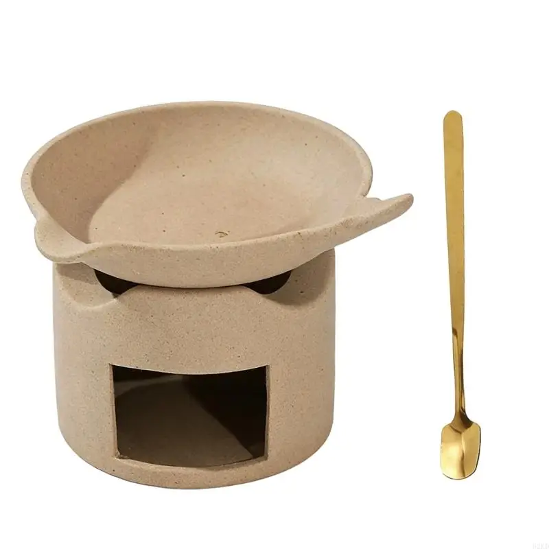 62KD Artistic Ceramics Teapot Warmer And Scent Diffuser Creating Relaxing Ambiances