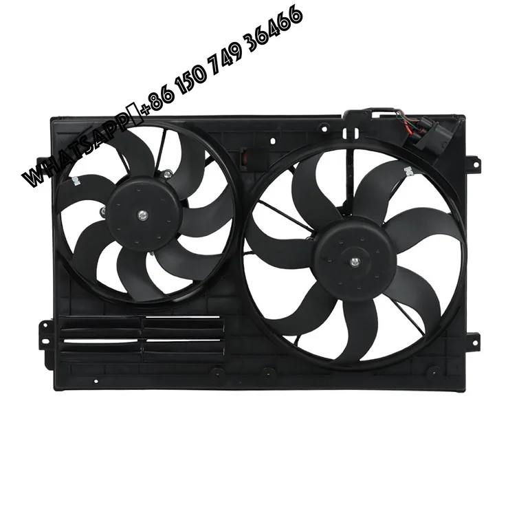 

1K0959455ES 1K0121207BB 1K0959455P 1K0959455DG for for Audi Swat Skoda Volkswagen Jetta Beetle Radiator Condenser Electronic Fan