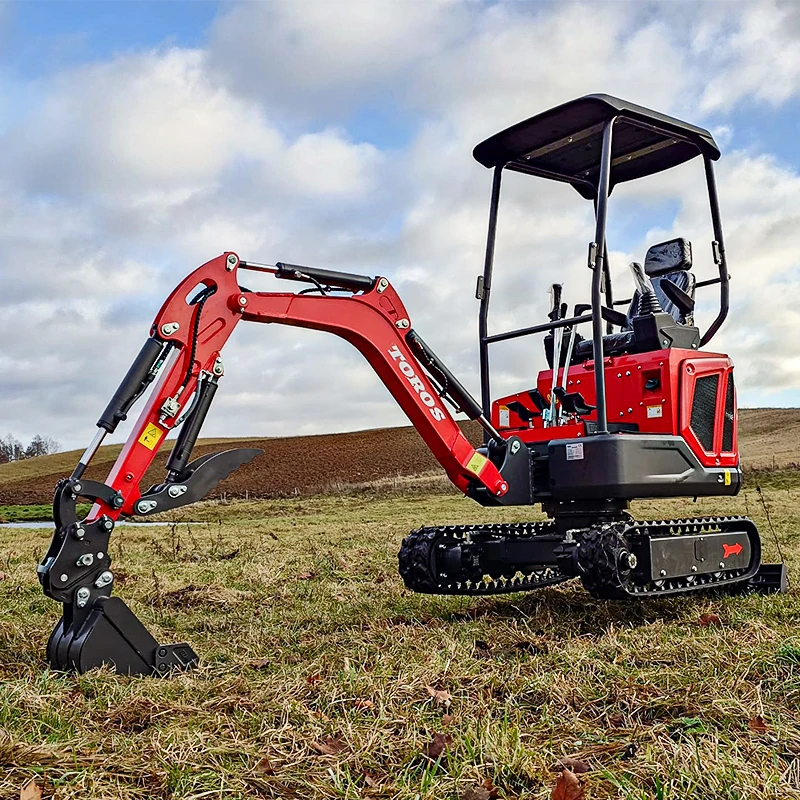 Epa Engine New Crawler 1.6 Ton Digger Multifunction Mini Bagger Compact Mini Customized Mini Excavator Machine