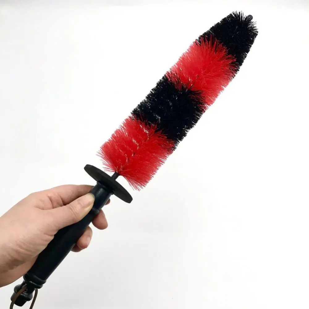 자동차 휠 림 디테일링 브러시, 길고 부드러운 강모 타이어 세척 브러시, 오토바이 자동차 트럭 모터 엔진 그릴 청소 도구 키트