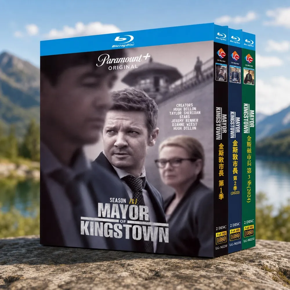 Blu-ray Ultra HD TV Series Kingston Mayor Seasons 1–3 Box Set with English and Traditional Chinese Subtitles