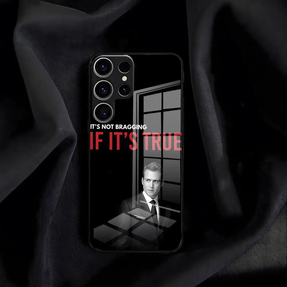 Harvey Specter Phone Case For Samsung A57 A37 A33 5G A54 A36 A35 A56 A52 A17 Shockproof Glass Cover