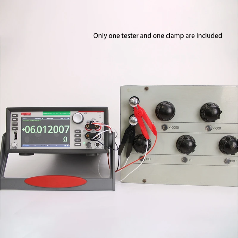 YR2050 High Precision Wireline Current Detecting Milliohmmeter DC Milliohm Low Resistance Micro-Resistance Meter Tester