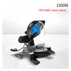 Saw aluminum machine 10 inch high precision aluminum woodworking cutting machine 45 degree angle multi-function miter saw