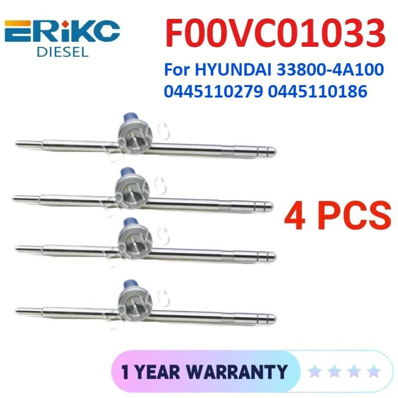 

F00VC01033 Новый дизельный инжекторный клапан F 00V C01 033 Сопельный клапан F00V C01 033 для HYUNDAI 33800-4A100 0445110279 0445110186