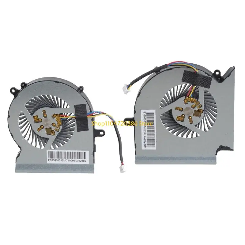 K0EA DC5V 0.55A CPU GPU Fan Notebook Cooling Fan for GE65 GL65 GP65 WE65 Leopard MS-16U1 MS-16U5 MS-16U7 Laptop