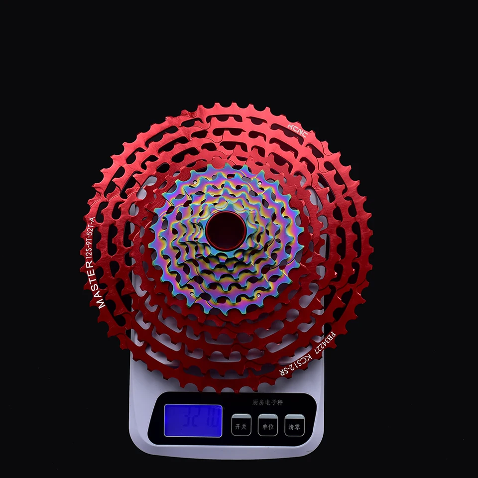 KCNC XD 12速 カセットスプロケット Amazon.com : KCNC 12 Speed Cassette 9-52 Teeth for SRAM XD Body